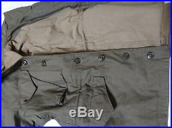 WWII M-1943 Field Jacket Pattern B 1944 Size 36R OD Green US Army Original