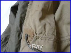 WWII M-1943 Field Jacket Pattern B 1944 Size 36R OD Green US Army Original