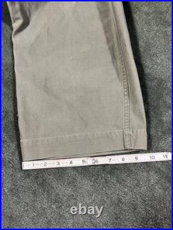 WWII M-43 Field Pants with13 Star Metal Buttons, US Army 1940s, W30 X L28