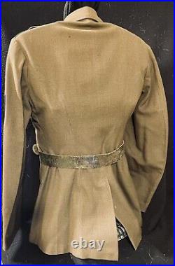 WWII M1926 Spec 8-31B NCO Service Coat 121st Infantry Georgia Army National Grd