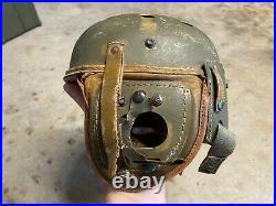WWII M1938 M38 US ARMY Tanker Tank Helmet WW2 USMC vehicle 7 1/4