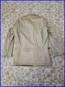 WWII M1941 Arctic Coat OD Cold Climate Field Jacket US Army Airborne Paratrooper