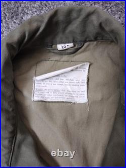 WWII M1943 Field Jacket Size 38R Army Green HBT WW2 Military Rare 1943