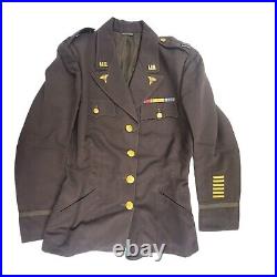 WWII Military Army Nurse Corps Winter Uniform RARE Original NAMED Vintage