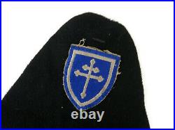 WWII Military Police Arm Band with79th Infantry Division US Army Cross of Lorraine