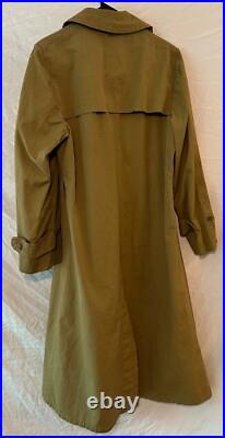 WWII Named US Army WAC Rain Coat