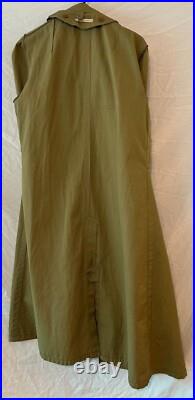 WWII Named US Army WAC Rain Coat