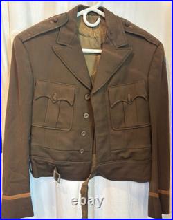 WWII Named USAAF Ike Jacket Bronze Star Recipient Milton B Rice 94th Cav Recon