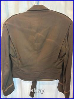 WWII Named USAAF Ike Jacket Bronze Star Recipient Milton B Rice 94th Cav Recon