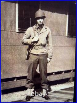WWII Named USAAF Ike Jacket Bronze Star Recipient Milton B Rice 94th Cav Recon