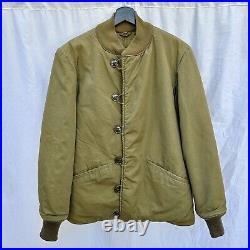 WWII Near Mint Deadstock US Army M-43 Pile Liner Thick Silk Padded Interior