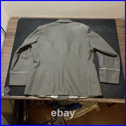 WWII Original German Rural Police Tunic Army Officer Jacket Coat Fatigue 40s 50s