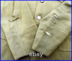 WWII Original Imperial Japanese Army Type 5 Uniform Aomori 5th Inf. Regt Me WWII Original Imperial Japanese Army Type 5 Uniform Aomori 5th Inf. Regt Me
