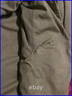 WWII Original M43 Pile Liner 36R Jacket US ARMY M1943 Field WW2 Coat 44 chest