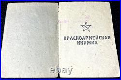 WWII Original Red Army Soviet Identity Papers Ukrainian Battle of Smolensk 1941