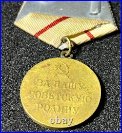 WWII Original Red Army Soviet Medal for Stalingrad Battle