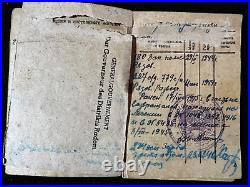 WWII Original Red Army Soviet Soldier ID Infantry Recon Rare