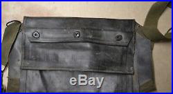 WWII Original US Army Combat Service M7 Rubberized Gas Mask Bag Only Paratrooper