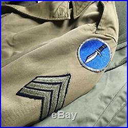 WWII Original US Army, Jacket, Field, OD, Arctic