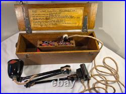 WWII R120 Lamp Electric Adjustable Mk I Cased Army Field Map Light