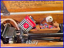 WWII R120 Lamp Electric Adjustable Mk I Cased Army Field Map Light