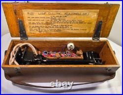 WWII R120 Lamp Electric Adjustable Mk I Cased Army Field Map Light
