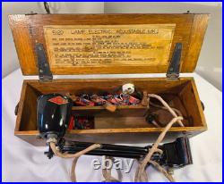 WWII R120 Lamp Electric Adjustable Mk I Cased Army Field Map Light