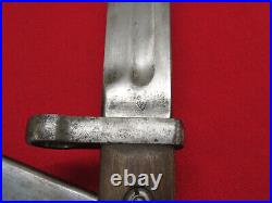 WWII Russian Soviet Red Army SVT-40 Knife Bayo. Early Type. Upper Sharpening