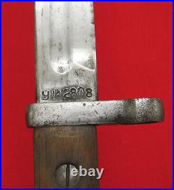 WWII Russian Soviet Red Army SVT-40 Knife Bayo. Early Type. Upper Sharpening