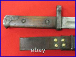 WWII Russian Soviet Red Army SVT-40 Knife Bayo. Rare Early Type