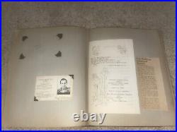 WWII Scrapbook Air Corps Medic Medical Army Named Group Grouping Photo Ephemera