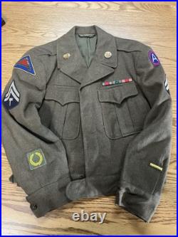 WWII Seventh Army Ike Jacket ETO Bullion Patch