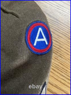 WWII Seventh Army Ike Jacket ETO Bullion Patch