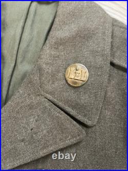 WWII Seventh Army Ike Jacket ETO Bullion Patch