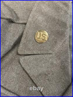 WWII Seventh Army Ike Jacket ETO Bullion Patch