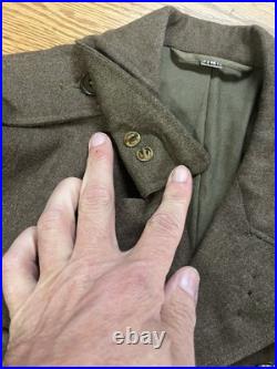 WWII Seventh Army Ike Jacket ETO Bullion Patch