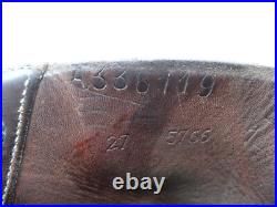 WWII Swiss Army Mountain Hobnail Boots Gebirgsjäger Large Size US 9,5 / EU 42,5