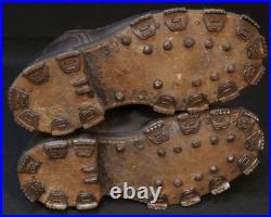 WWII Switzerland Swiss Army Alpine Mountain Leather Boots Gebirgsjäger, Scarce