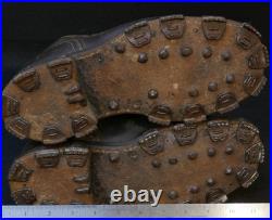 WWII Switzerland Swiss Army Alpine Mountain Leather Boots Gebirgsjäger, Scarce