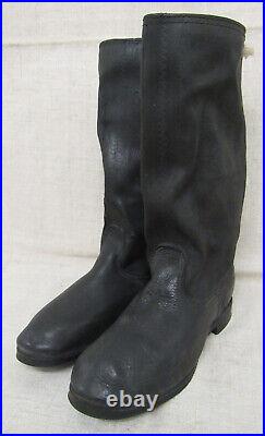 WWII Type Red Army Artifficial Leather Boots. KIRZACHI. Size 11