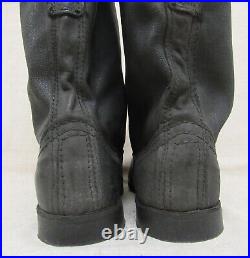 WWII Type Red Army Artifficial Leather Boots. KIRZACHI. Size 11