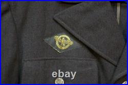 WWII U. S. Army Class A Uniform Coat Amphibious Patched T/4 MUC 1942 Dated 39R