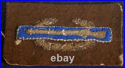 WWII U. S. Army Combat Infantryman Badge CIB Bullion Theater Tailored Australia