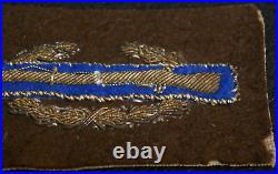 WWII U. S. Army Combat Infantryman Badge CIB Bullion Theater Tailored Australia