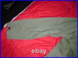 WWII U. S. Army HBT Jacket 40R 1944 Powers MFG Co. OD7 Herringbone Twill Field