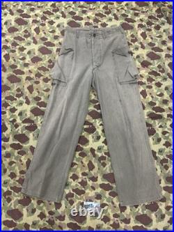 WWII U. S. Army HBT Trousers