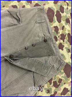 WWII U. S. Army HBT Trousers