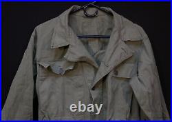 WWII U. S. Army Herringbone Twill HBT Mechanic Tanker Coveralls 13 Star Buttons