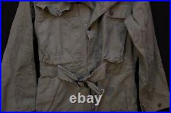 WWII U. S. Army Herringbone Twill HBT Mechanic Tanker Coveralls 13 Star Buttons