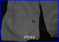 WWII U. S. Army Herringbone Twill HBT Mechanic Tanker Coveralls 13 Star Buttons